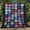 I Love Lacrosse Quilt Blanket Vd14  Quilt